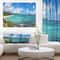 Designart - Kailua Beach in Oahu - Landscapes Sea & Shore Photographic on wrapped Canvas